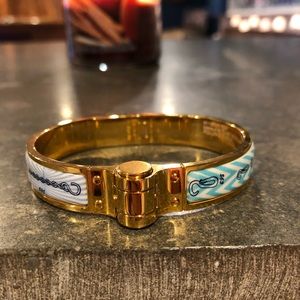 Hermes hinged bracelet